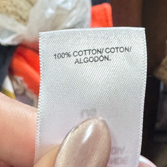 Lucky Brand Blue and White Plaid Short-Sleeve Cotton Top - Picture 3 of 6